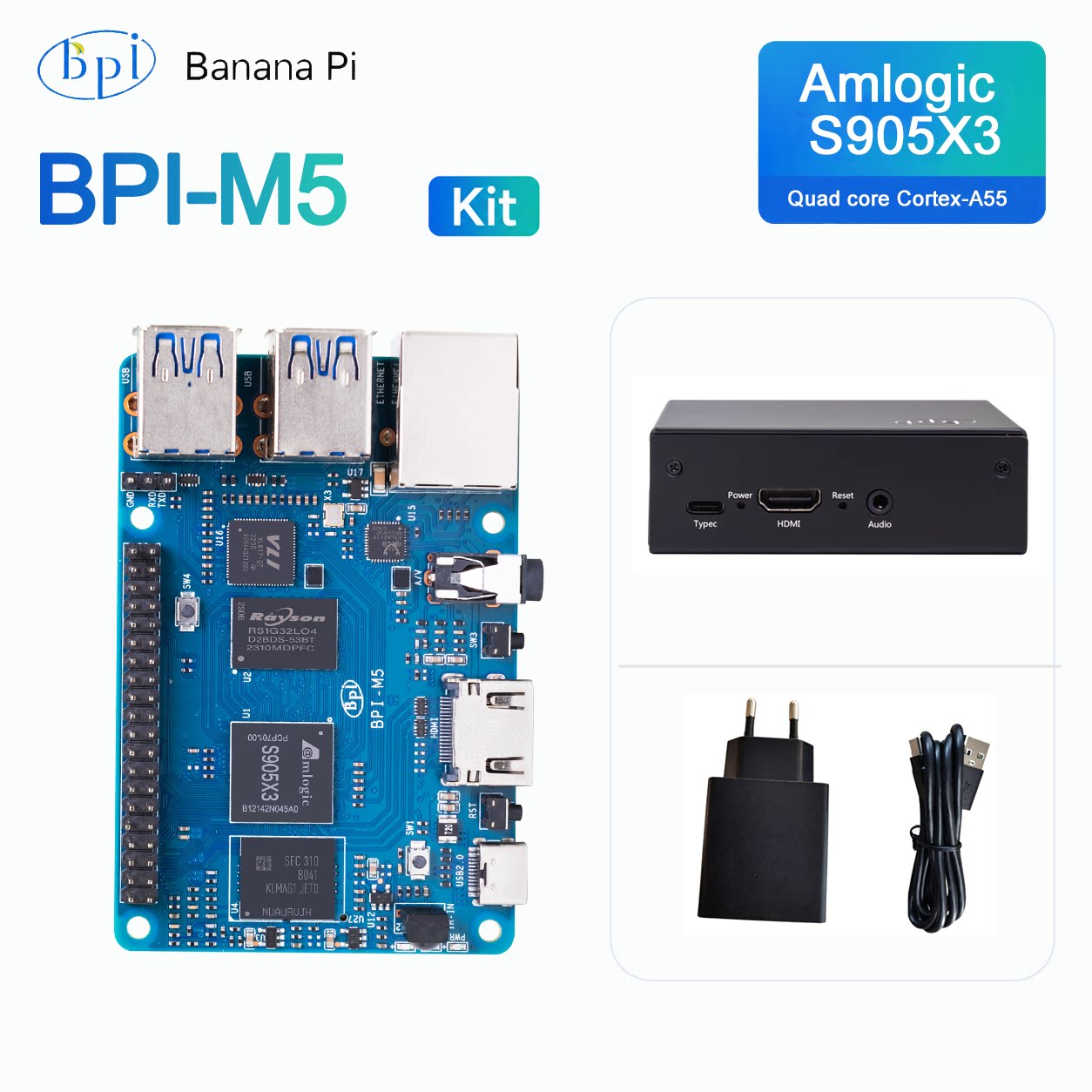Banana Pi BPI-M5 Development B - Banana Pi Bpi-M5 review and price