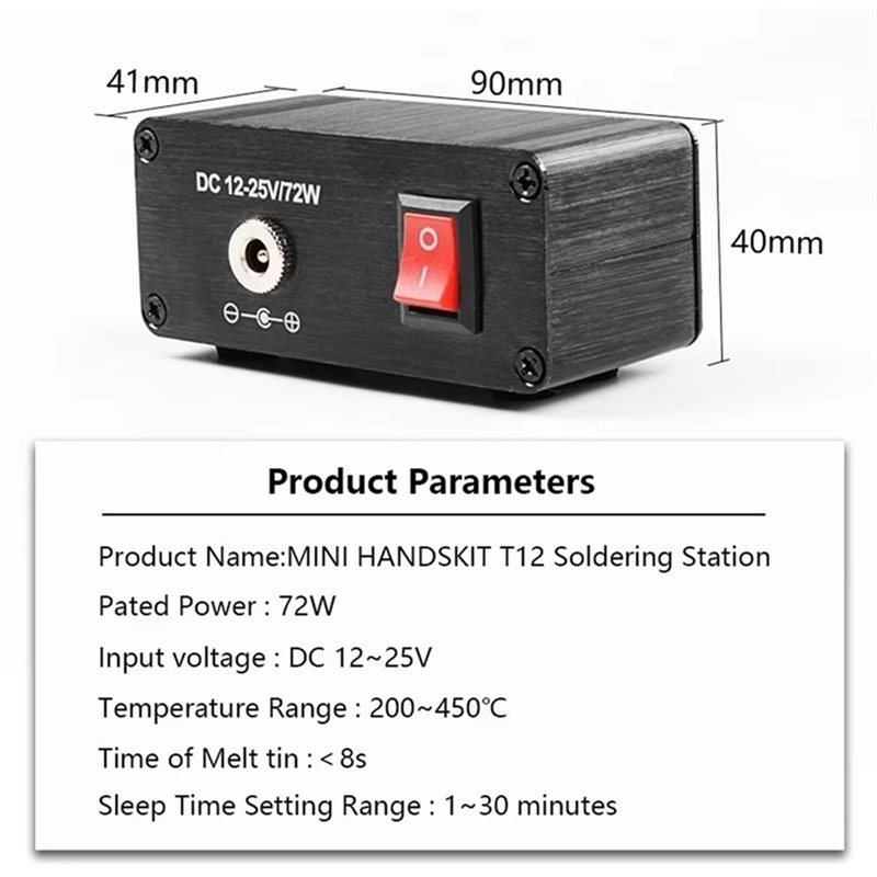 B03C-T12 Digital Soldering Sta - Soldering Station T12 Oled review and price